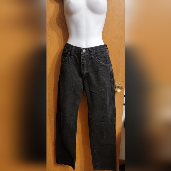 90s Black Wash Jeans (S/M)